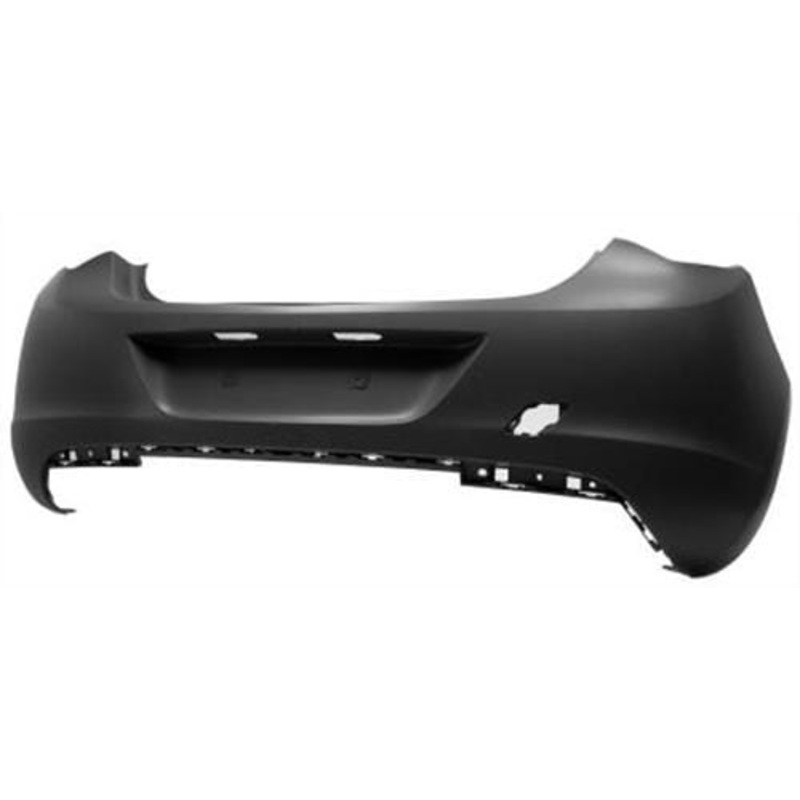 Vauxhall Astra 5 Door Hatchback 2010-2012 Rear Bumper No Sensor Holes – Primed
