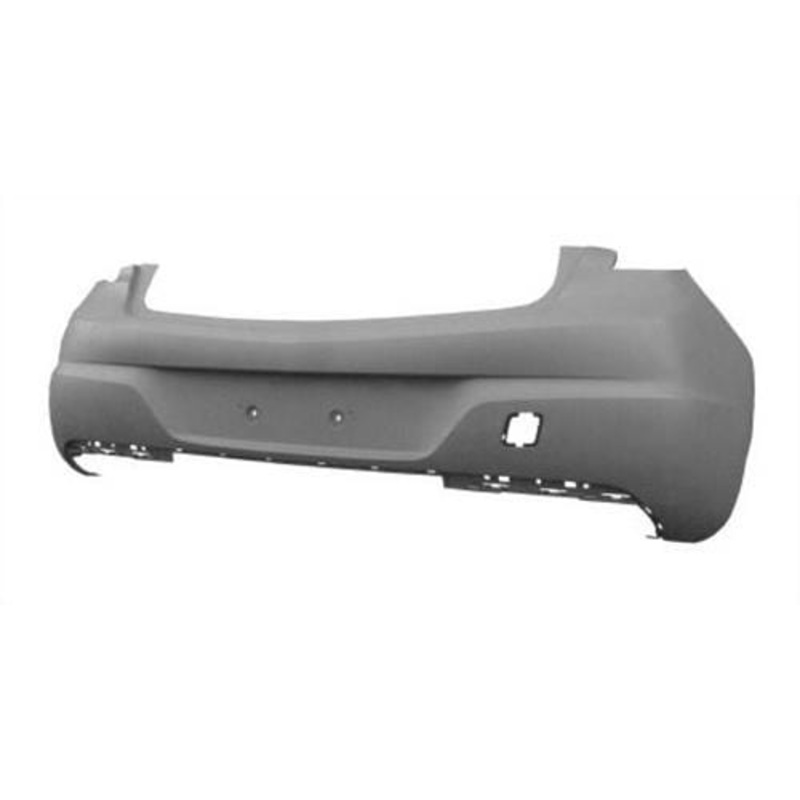 Vauxhall Astra 5 Door Hatchback 2015-2019 Rear Bumper No Sensor Holes – Primed