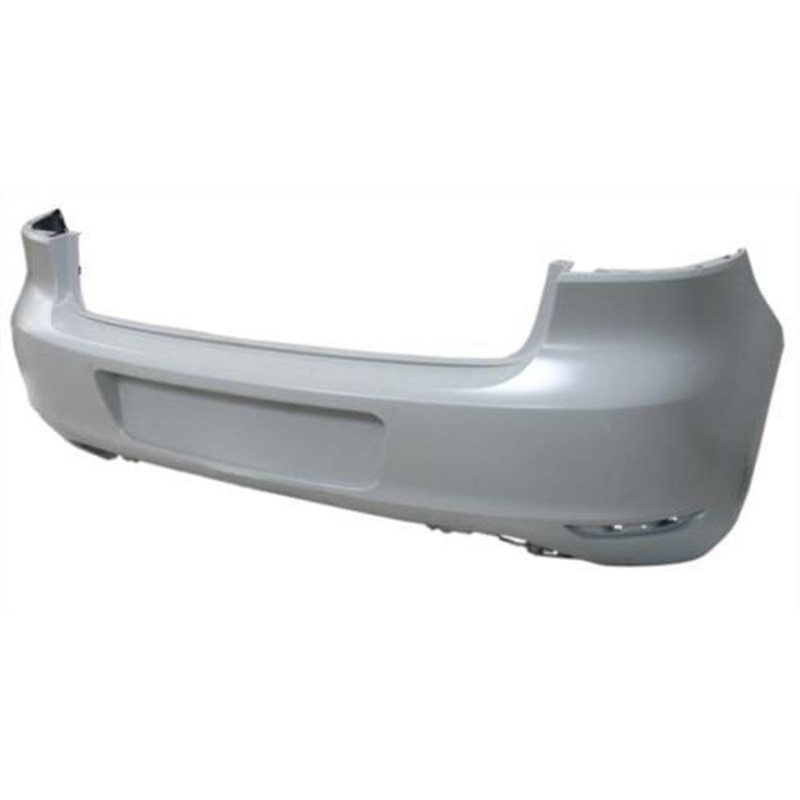 Volkswagen Golf 3 Door Hatchback 2009-2012 Rear Bumper No Sensor Holes – Primed (Standard Models)