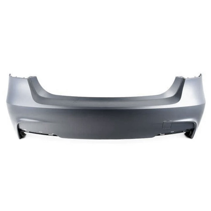BMW 3 Series 4 Door Saloon 2012-2015 F30 Rear Bumper No Sensor Holes – Primed (M-Sport Models)