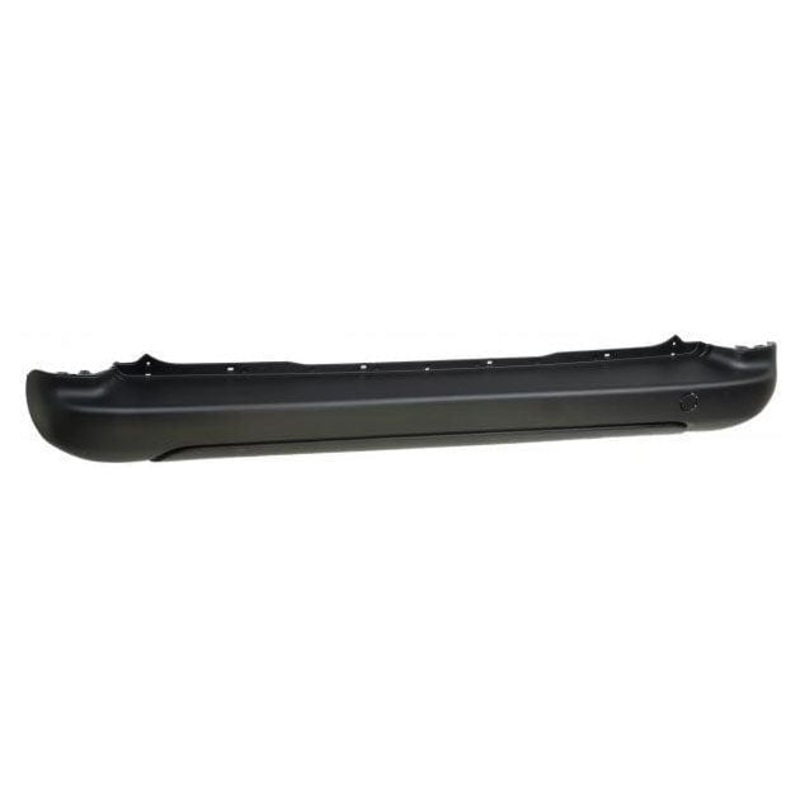 Citroen Berlingo Van 2012-2015 Rear Bumper Centre Black Section – No Sensor or Trim Holes