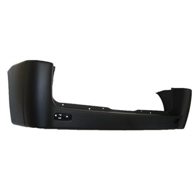 Citroen Dispatch Van 2012-2016 Rear Bumper No Sensor Holes – Black (Standard Wheel Base Models)
