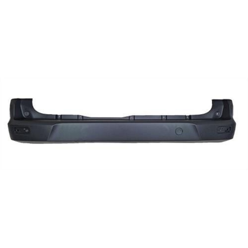 Ford Transit Connect Van 2014-2018 Rear Bumper No Sensor Holes – Black