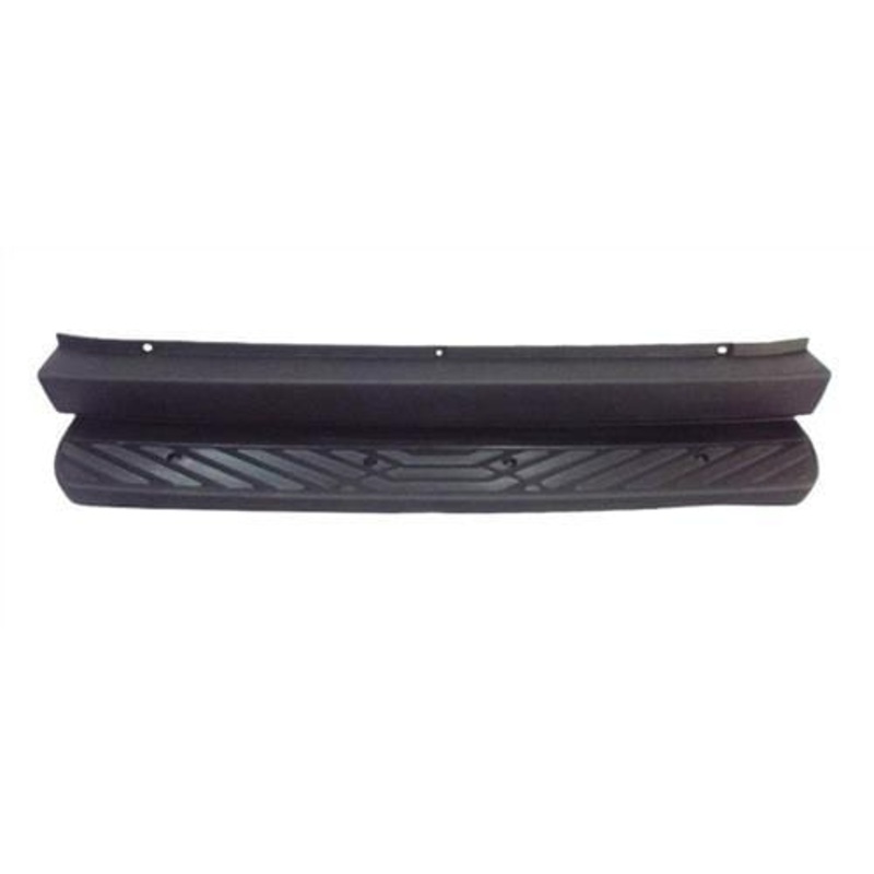 Mercedes Sprinter Van 2006-2013 Rear Bumper No Sensor Holes – With Door Step – No Tow Bar – Grey