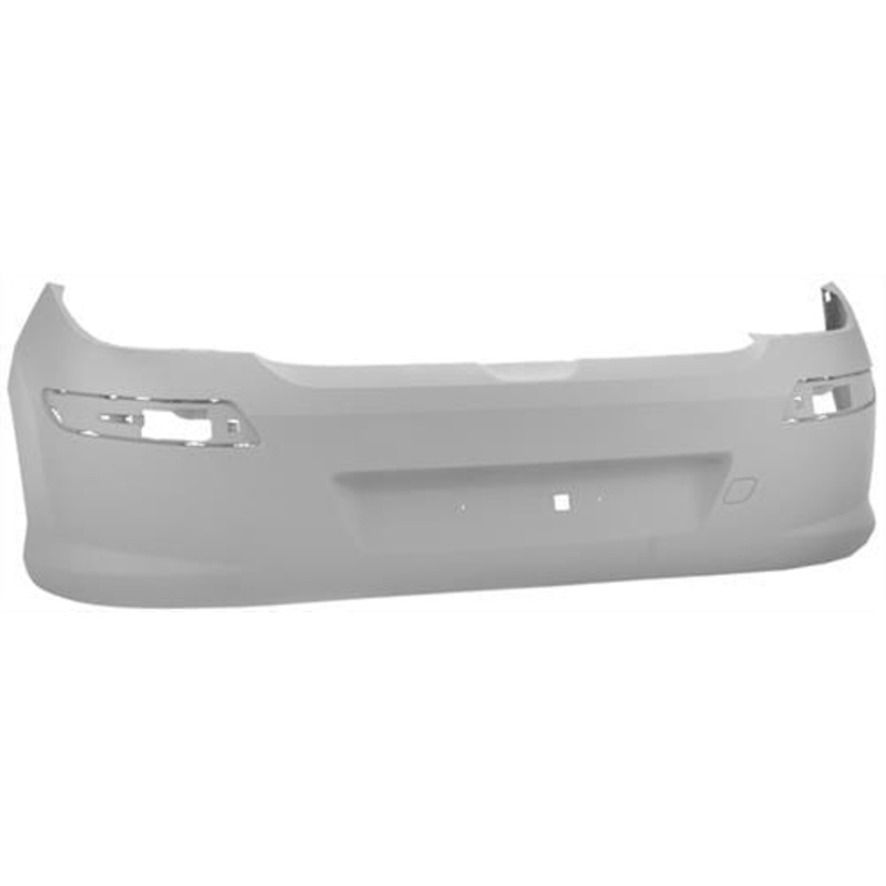 Peugeot 308 3 Door Hatchback 2007-2011 Rear Bumper No Sensor Holes – Primed (Standard Models)
